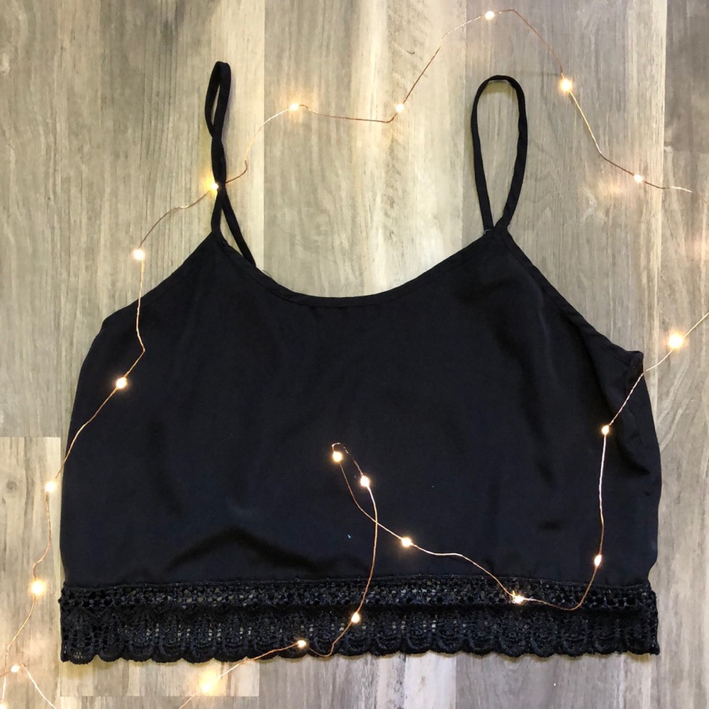 Black Lace Top 🖤